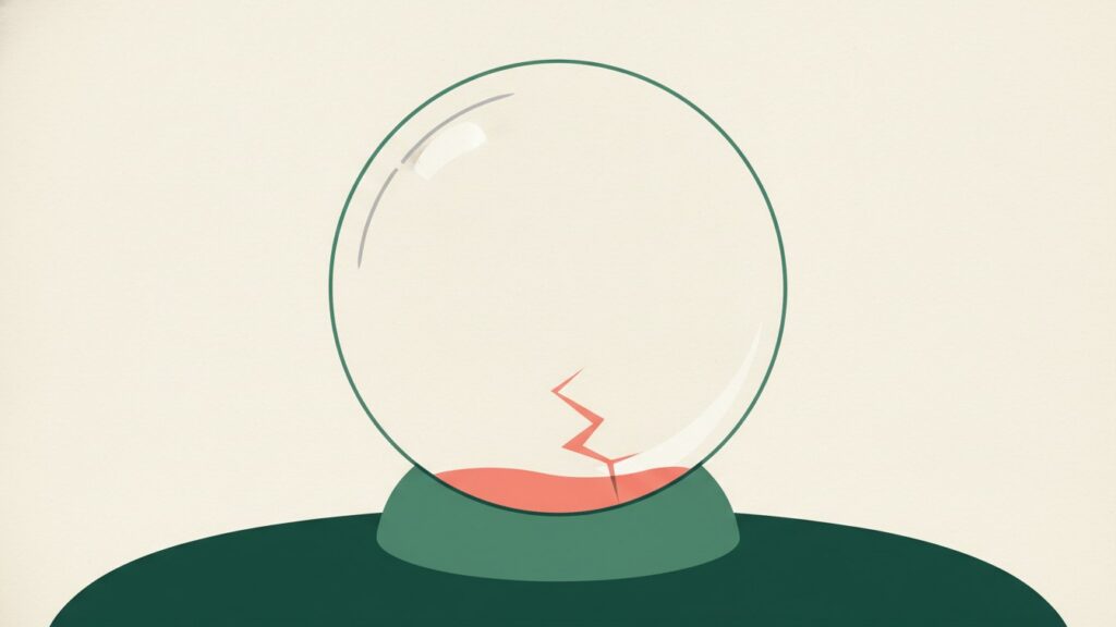 Illustration for: Why most crypto price predictions are worthless